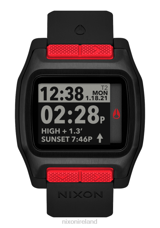 Watch IE Nixon High Tide Black/Red 688T203