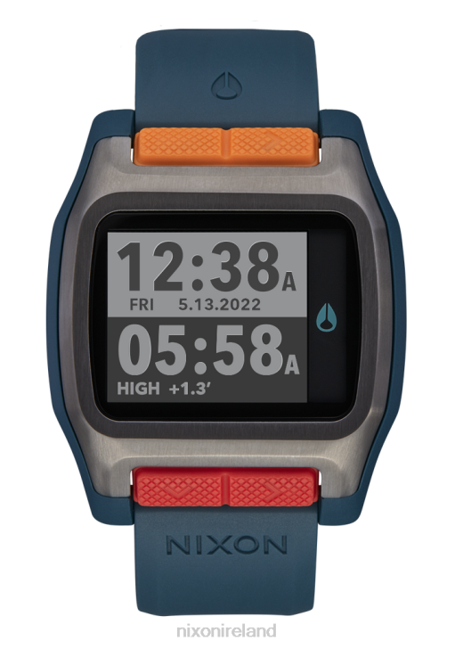 Watch IE Nixon High Tide Light Gunmetal/Teal 688T201