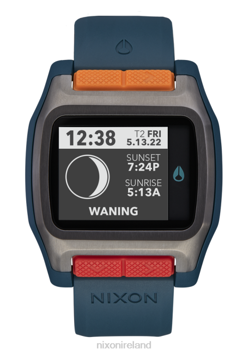 Watch IE Nixon High Tide Light Gunmetal/Teal 688T201