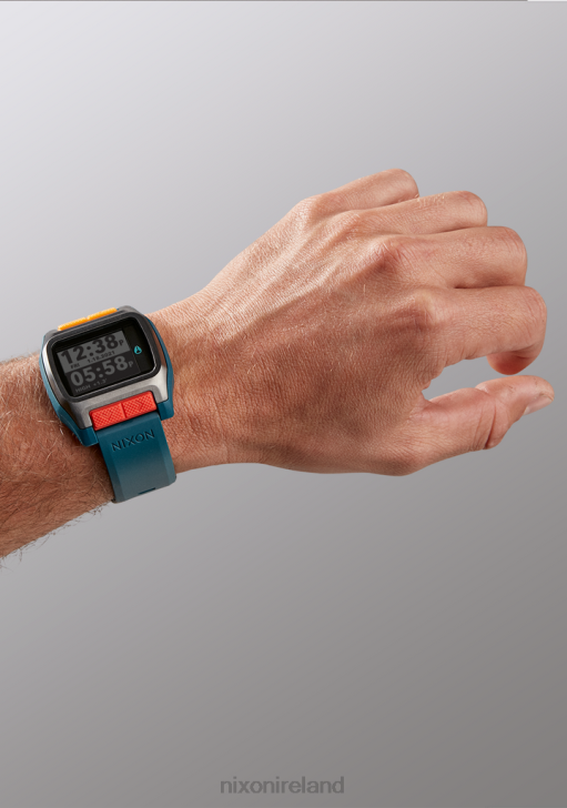 Watch IE Nixon High Tide Light Gunmetal/Teal 688T201