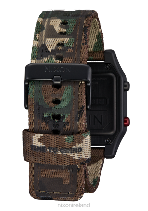 Watch IE Nixon Independent Staple Black/Camo 688T216