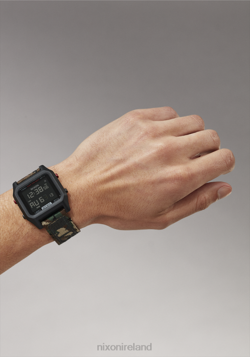 Watch IE Nixon Independent Staple Black/Camo 688T216