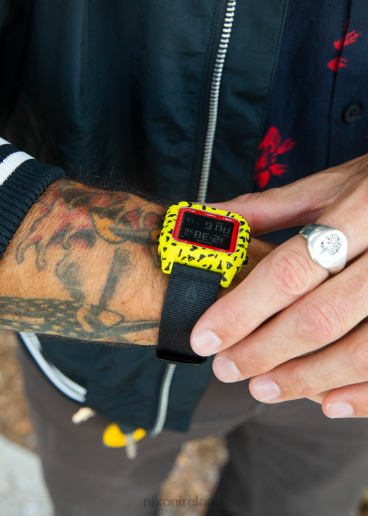 Watch IE Nixon Rolling Stones Staple Yellow/Black 688T217