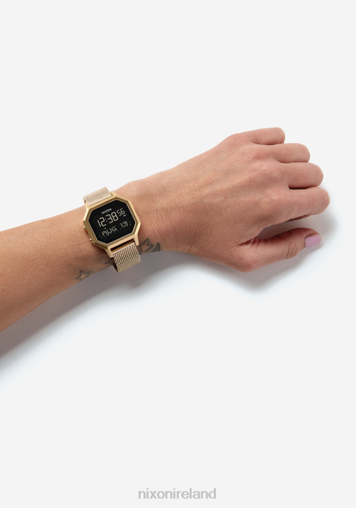 Watch IE Nixon Siren Milanese All Gold 688T269