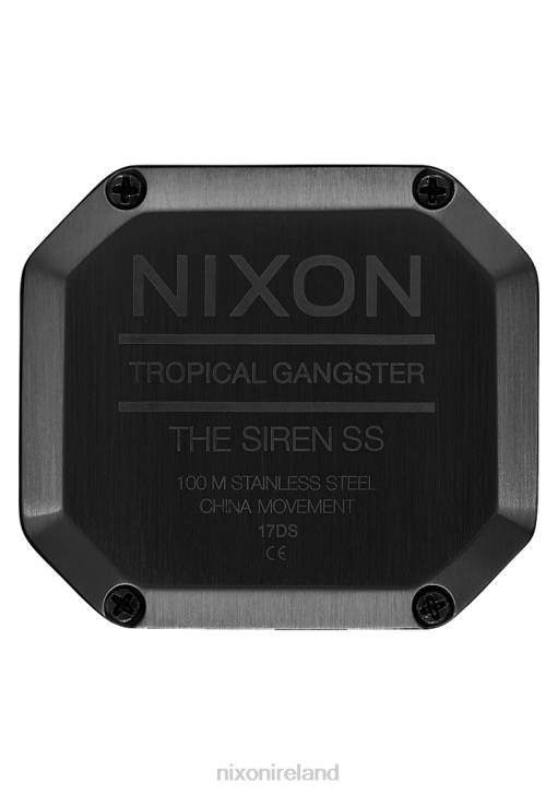 Watch IE Nixon Siren Stainless Steel Black/Fatigue 688T205