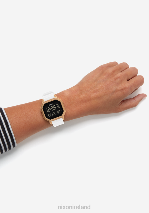 Watch IE Nixon Siren Stainless Steel Gold/White 688T206