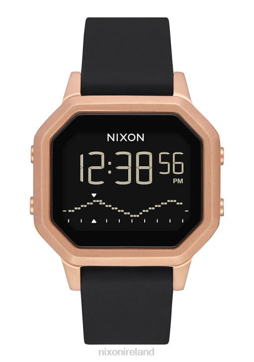 Watch IE Nixon Siren Stainless Steel Rose Gold/Black 688T204