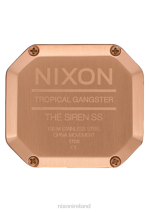 Watch IE Nixon Siren Stainless Steel Rose Gold/Black 688T204