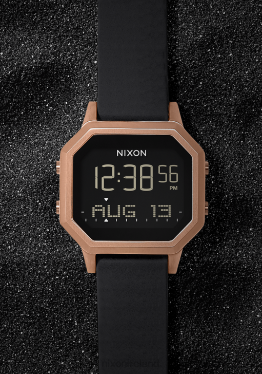 Watch IE Nixon Siren Stainless Steel Rose Gold/Black 688T204