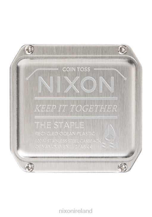 Watch IE Nixon Staple Silver/Black 688T144